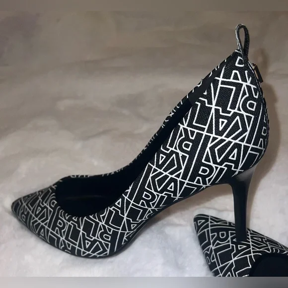 Karl Lagerfeld Royale Pointed Toe Pump - Picture 7 of 11